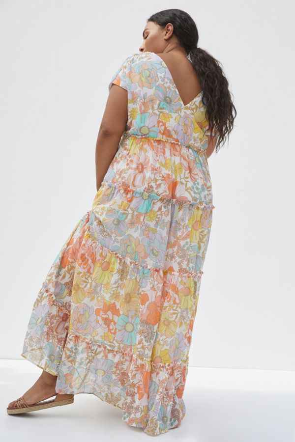 Evie Floral Maxi Dress | Anthropologie UK