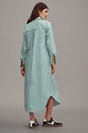 Thumbnail View 3: The Soren Long-Sleeve Shirt Dress by Maeve