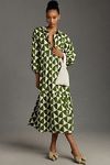 Thumbnail View 1: The Bettina Tiered Shirt Dress by Maeve