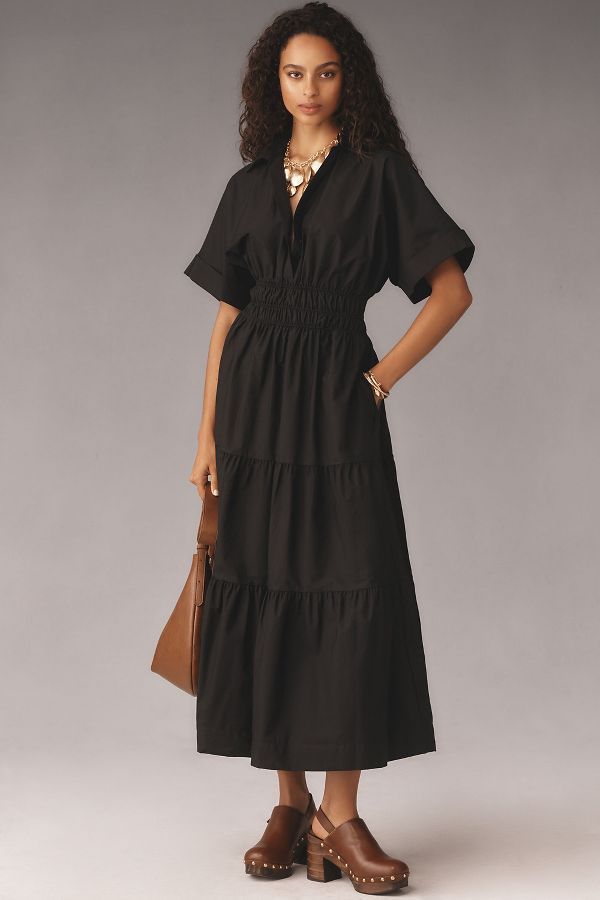 Slide View: 2: The Somerset Maxi Dress: Shirt Dress Edition