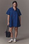 Thumbnail View 4: The Jeannie Short-Sleeve A-Line Mini Dress by Maeve