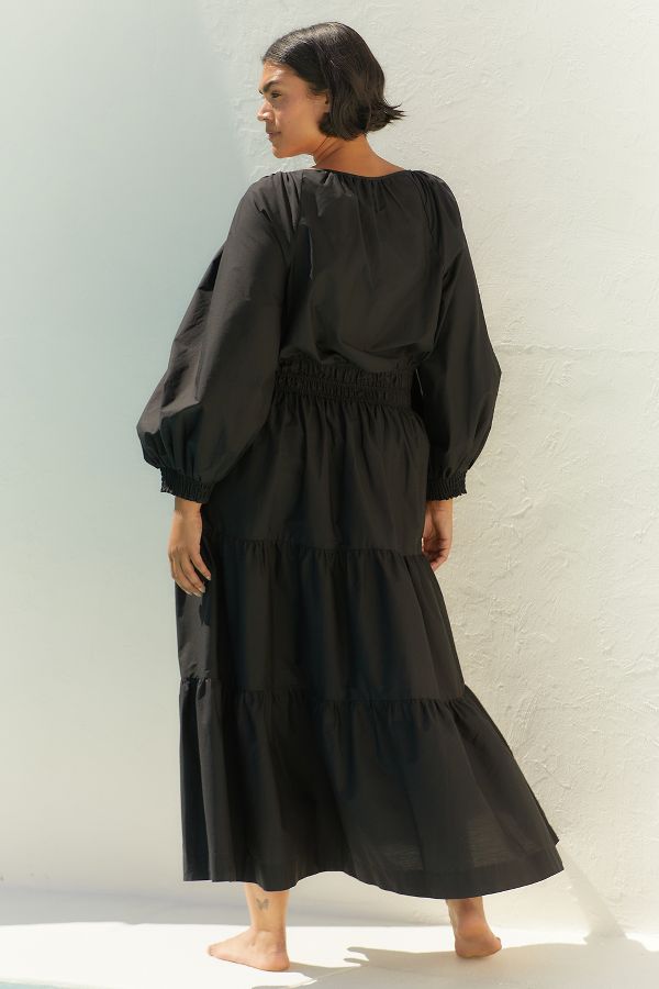 Slide View: 6: The Somerset Maxi Dress: Puff-Sleeve Edition