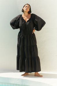 Slide View: 5: The Somerset Maxi Dress: Puff-Sleeve Edition