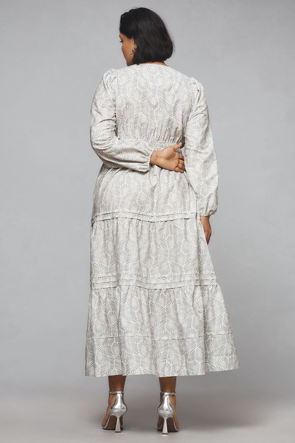 Slide View: 8: Loverly Grey x Anthropologie: The Somerset Maxi Dress: Long-Sleeve Edition