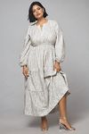 Thumbnail View 5: Loverly Grey x Anthropologie: The Somerset Maxi Dress: Long-Sleeve Edition