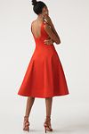 Thumbnail View 3: By Anthropologie Boat-Neck Drop-Waist Midi Dress