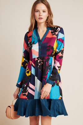 anthropologie shirt dress