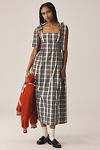 Thumbnail View 3: Maeve Square-Neck Tie-Strap Midi Dress