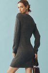 Thumbnail View 2: Mare Mare Long-Sleeve Button-Front Sweater Mini Dress