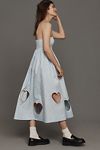 Thumbnail View 3: Mare Mare Strapless Cut-Out Hearts A-Line Midi Dress