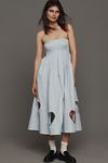 Thumbnail View 1: Mare Mare Strapless Cut-Out Hearts A-Line Midi Dress