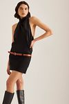 Thumbnail View 4: Maeve Cowl-Neck Belted Mini Dress