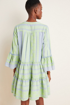 petra tiered tunic dress