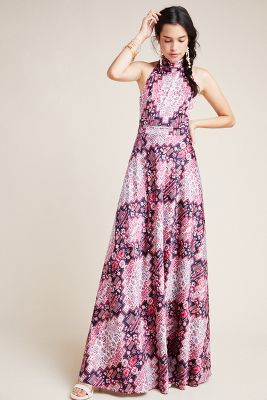 anthropologie lavender dress