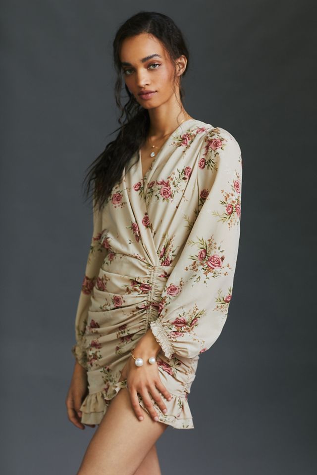 Floral Mini Dress Anthropologie