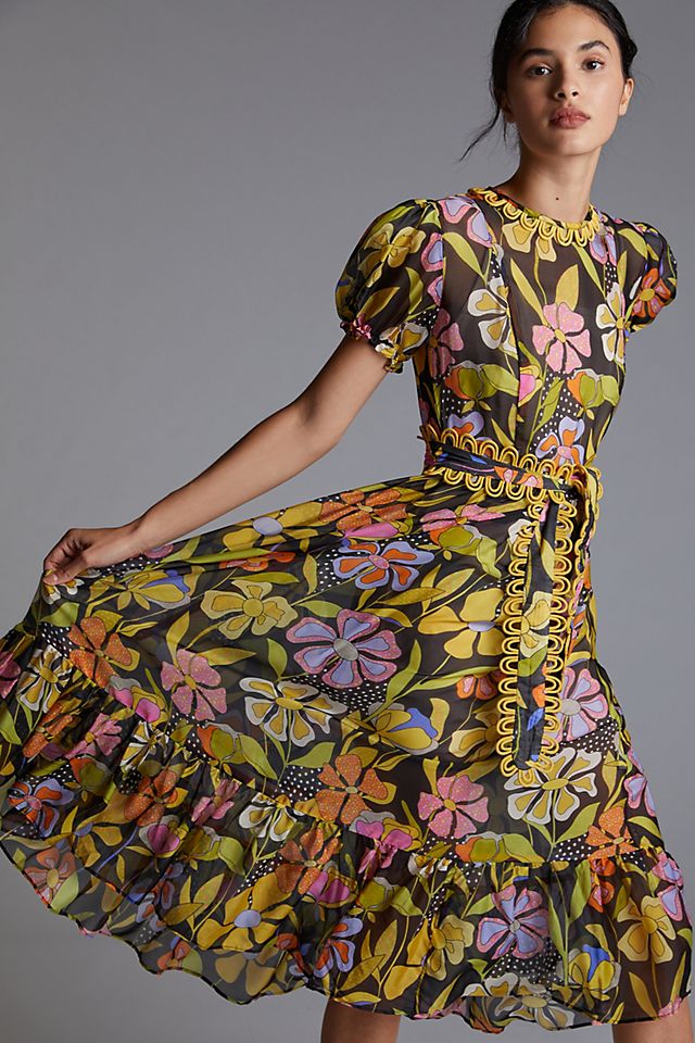 Floral Maxi Dress | Anthropologie