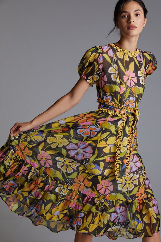 Floral Maxi Dress | Anthropologie