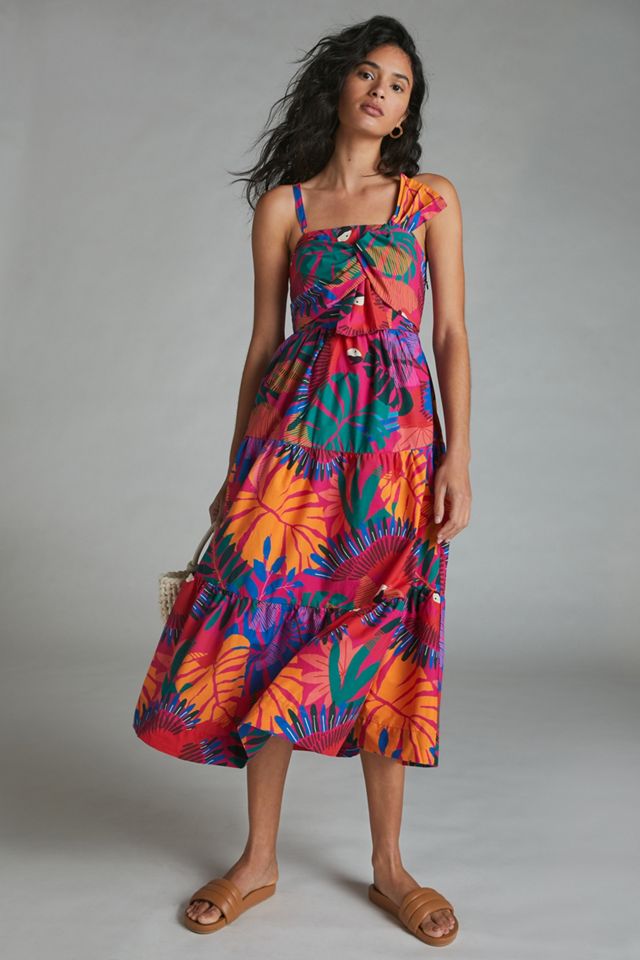 Farm Rio Macaw Maxi Dress | Anthropologie