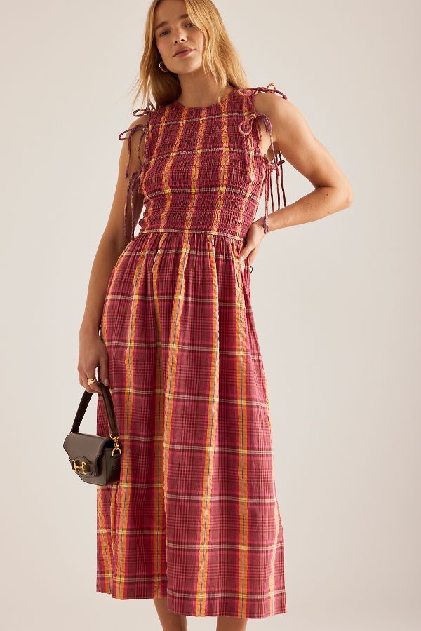 Vista de diapositivas: 2: Vestido Midi Becca Damson Madder