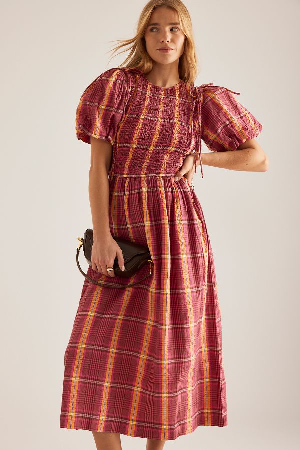 Vista de diapositivas: 5: Vestido Midi Becca Damson Madder