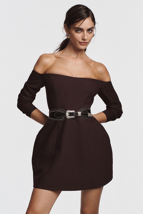 Slide View: 1: Bardot Nadene Hourglass Mini Dress