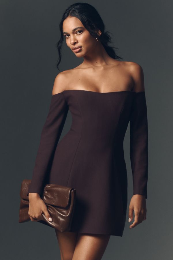 Slide View: 2: Bardot Nadene Hourglass Mini Dress