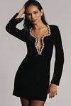 Thumbnail View 1: Bardot Audrina Velvet Mini Dress