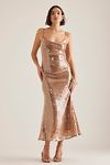 Thumbnail View 4: Bardot Ramira Ärmelloses Paillettenkleid Maxikleid