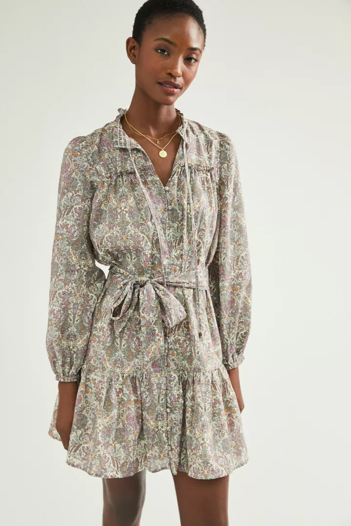 Calanthe Mini Shirtdress