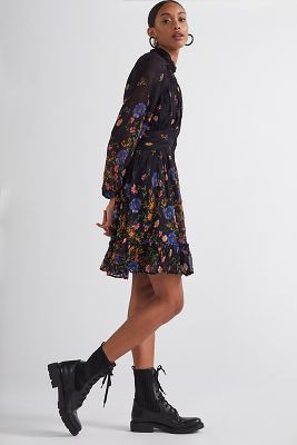 Floral Mini Dress | Anthropologie