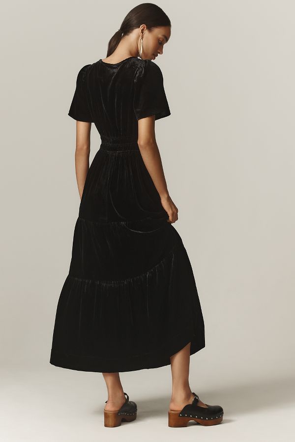 Slide View: 2: The Somerset Maxi Dress: Velvet Edition