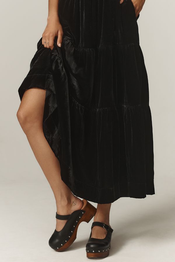 Slide View: 4: The Somerset Maxi Dress: Velvet Edition