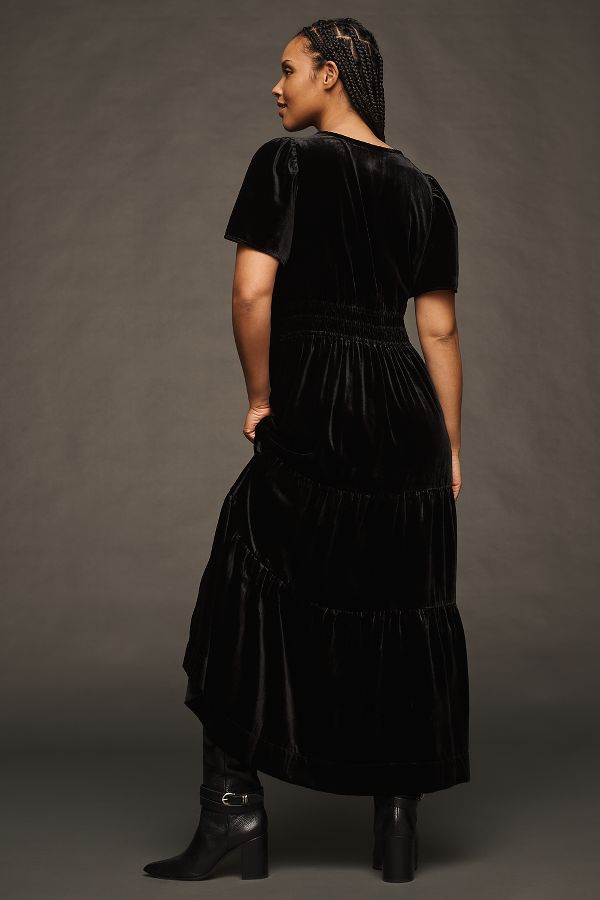 Slide View: 6: The Somerset Maxi Dress: Velvet Edition