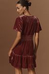 Thumbnail View 3: The Somerset Mini Dress: Velvet Edition