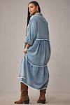 Thumbnail View 6: The Bettina Tiered Shirt Dress by Maeve: Denim Edition