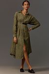 Thumbnail View 1: By Anthropologie Belted Corduroy Midi Shirt Dress