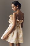 Thumbnail View 2: Aureta Strapless Drama Ruffle Mini Dress