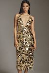 Thumbnail View 4: Walter Baker Adriana Sequin Midi Dress