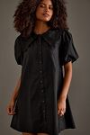 Thumbnail View 3: Nobody's Child Bridget Puff-Sleeve Mini Shirt Dress