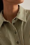 Visualizzazione miniature 6: Exquise Tobie Button-Front Plissettato Abito Camicia Midi