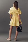 Thumbnail View 3: The Tobie Button-Front Pleated Shirt Dress by Exquise: Mini Edition