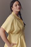 Thumbnail View 6: The Tobie Button-Front Pleated Shirt Dress by Exquise: Mini Edition