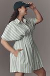 Thumbnail View 8: The Tobie Button-Front Pleated Shirt Dress by Exquise: Mini Edition