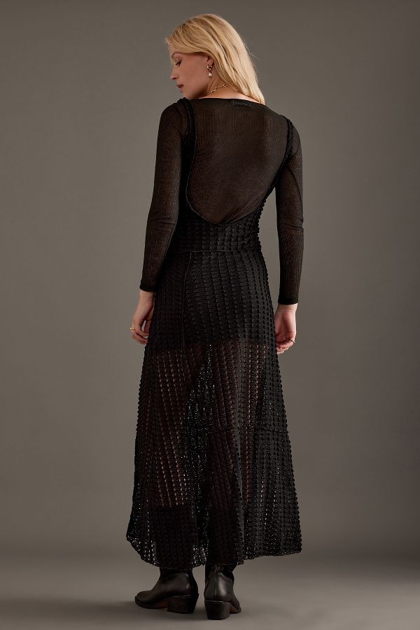 Slide View: 2: LAAGAM Mika Knitted Maxi Dress