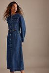 Thumbnail View 5: Robe Midi en Denim Parsons ALIGNE