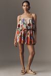 Thumbnail View 4: Farm Rio Tiered Floral Mini Dress