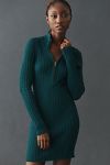 Thumbnail View 4: Pilcro Quarter-Zip Sweater Dress