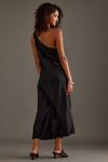 Thumbnail View 2: Samsoe Samsoe Salacy One-Shoulder Satin Midi Dress