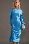 Thumbnail View 3: Samsoe Samsoe Alina Satin Midi Dress