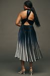 Thumbnail View 2: By Anthropologie Pleated Halter Midi Dress